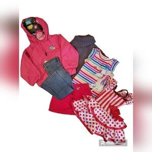 Girls clothes bundle Of 6 Items size 3 (3T)